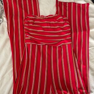 Strapless jumpsuit